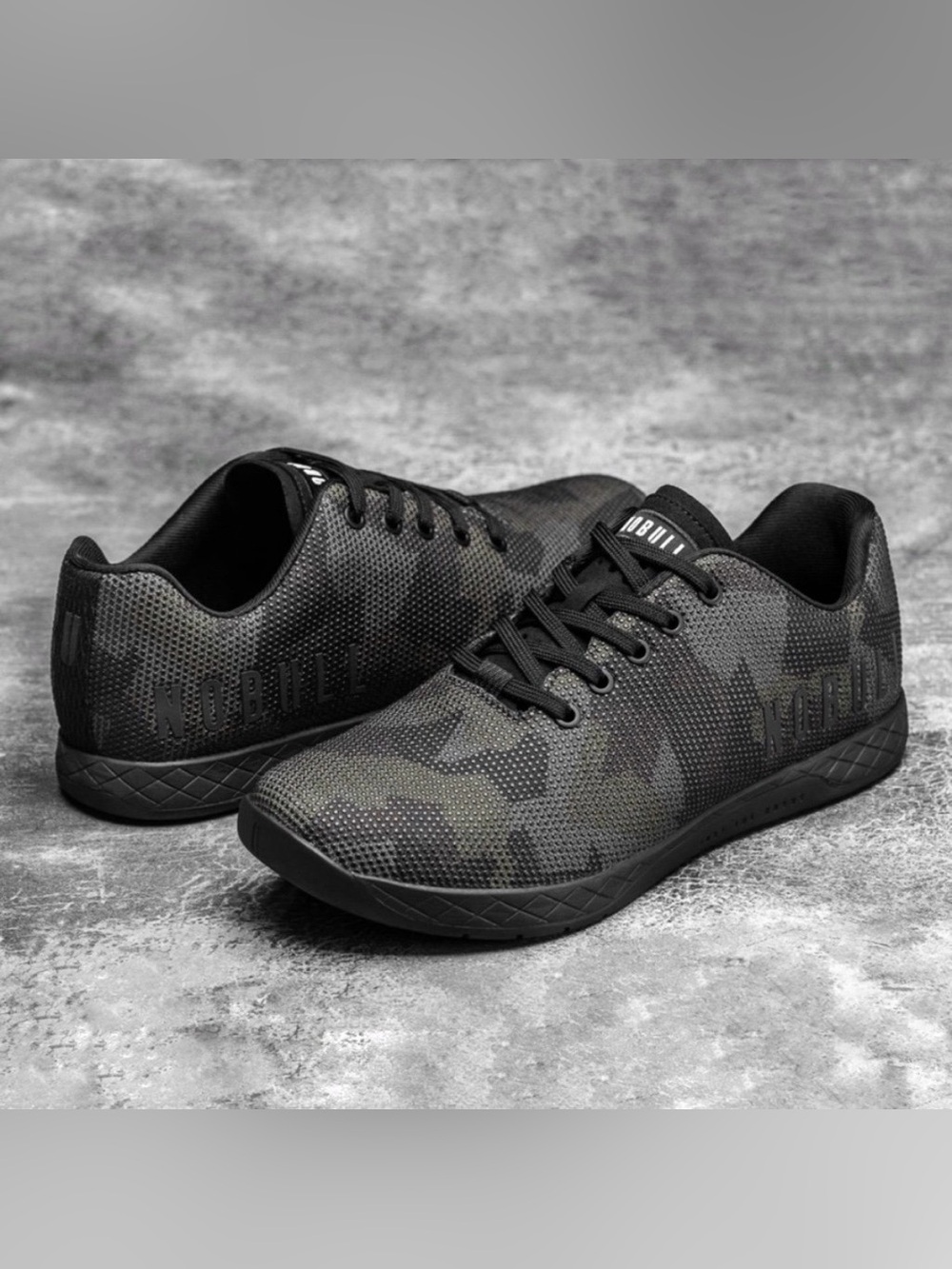 Nobull Superfabric Dark Camo Trainer